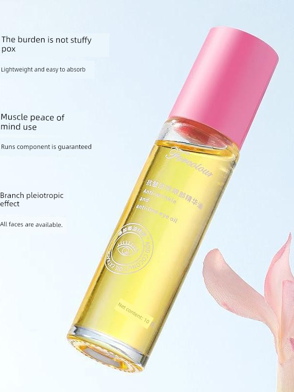 Forcolour Anti-Wrinkle Light Lines Eye Essence Oil Nourishing and Firming Eye Essence Fade Eye Cream Tea-Seed Oil 3 Years