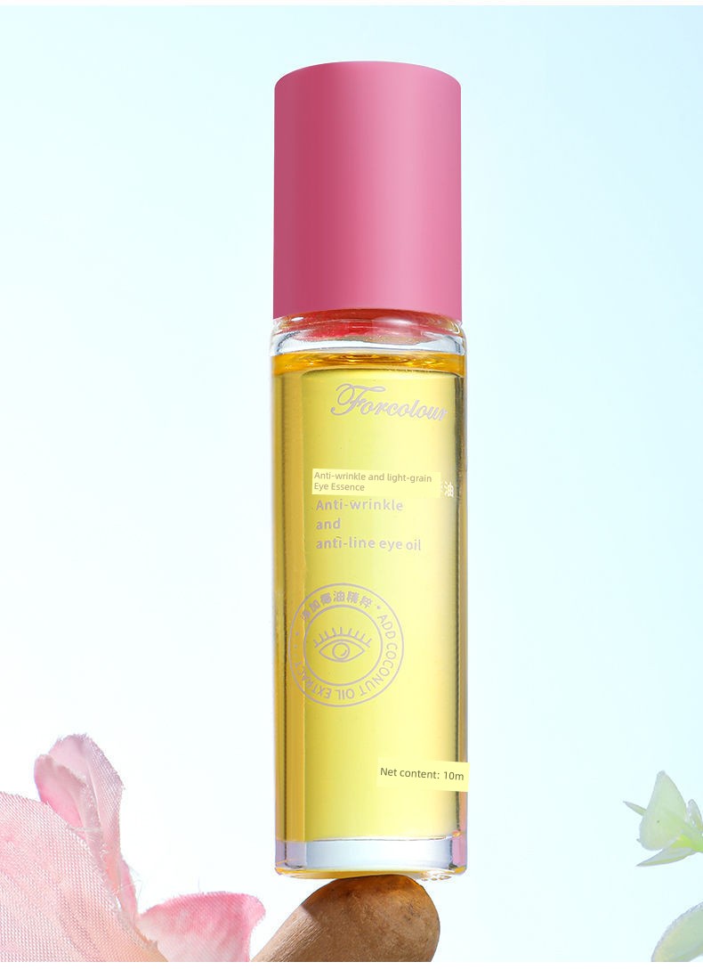 Forcolour Anti-Wrinkle Light Lines Eye Essence Oil Nourishing and Firming Eye Essence Fade Eye Cream Tea-Seed Oil 3 Years