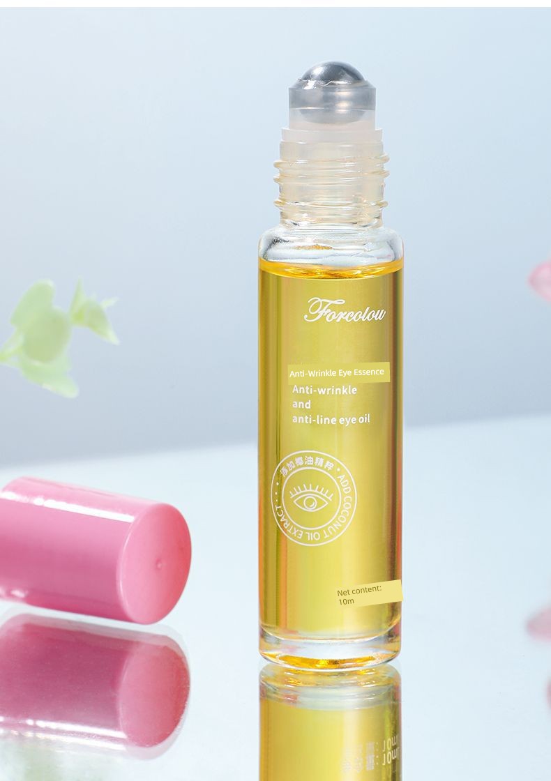 Forcolour Anti-Wrinkle Light Lines Eye Essence Oil Nourishing and Firming Eye Essence Fade Eye Cream Tea-Seed Oil 3 Years