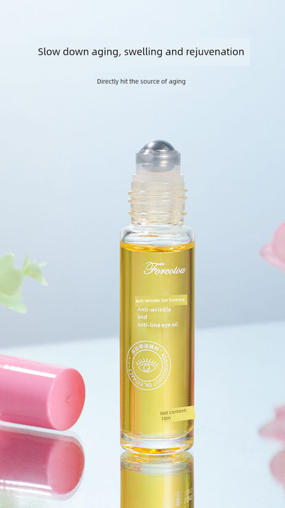 Forcolour Anti-Wrinkle Light Lines Eye Essence Oil Nourishing and Firming Eye Essence Fade Eye Cream Tea-Seed Oil 3 Years